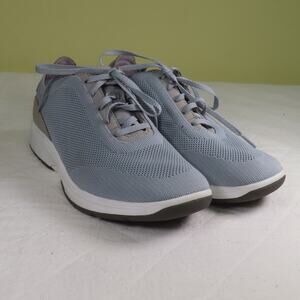 Aravon Blue Chambray Pyper Neutral Stability Walking Shoe Sz 9